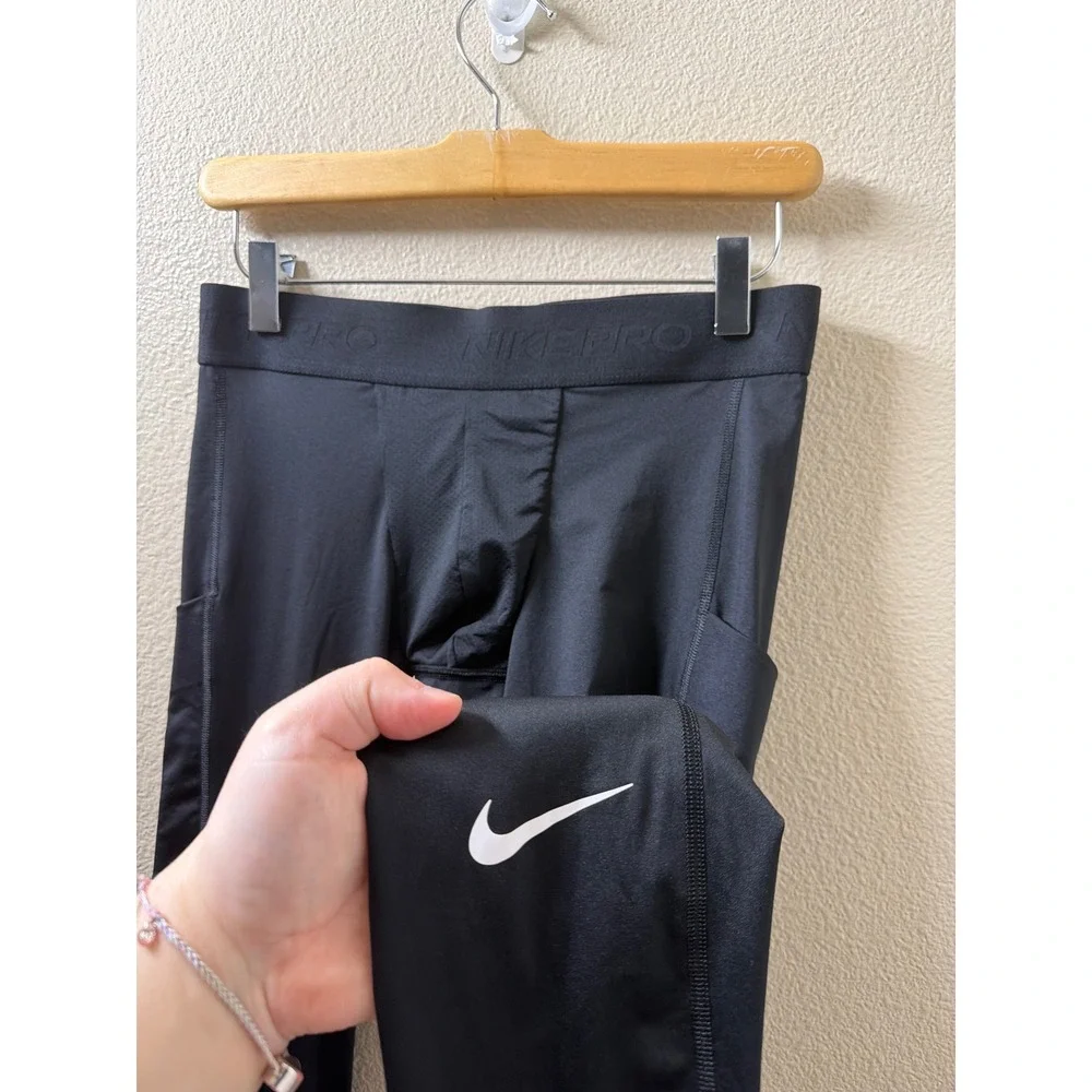 Boys Nike Pro Compression Pants Size Medium